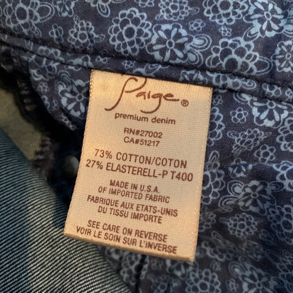 Paige Hidden Hills Bootcut Jeans size 28. - Picture 4 of 9